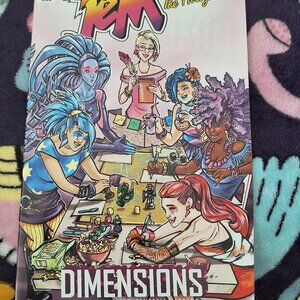 Jem And The Holograms Dimensions Comic Book 2017 full color 32 pages